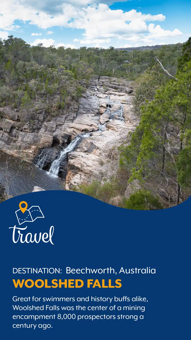 Travel  Woolshed Falls