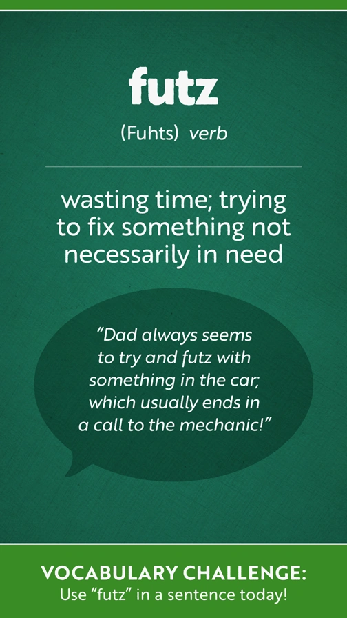 Fun Vocab  Futz