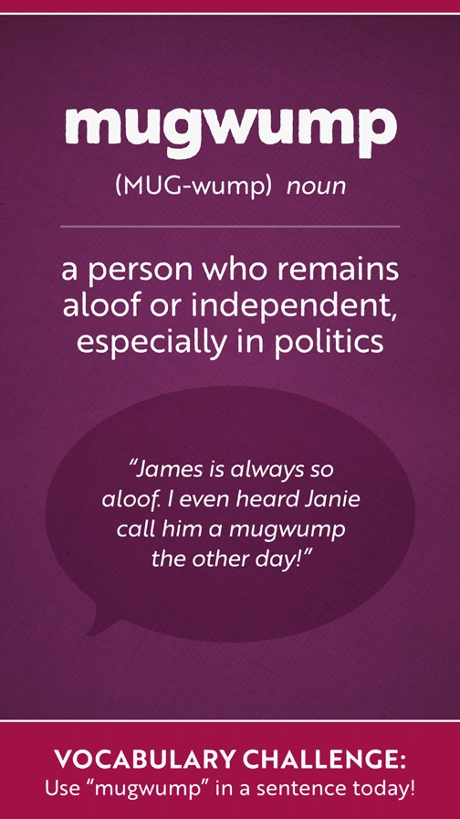 Fun Vocab  Mugwump
