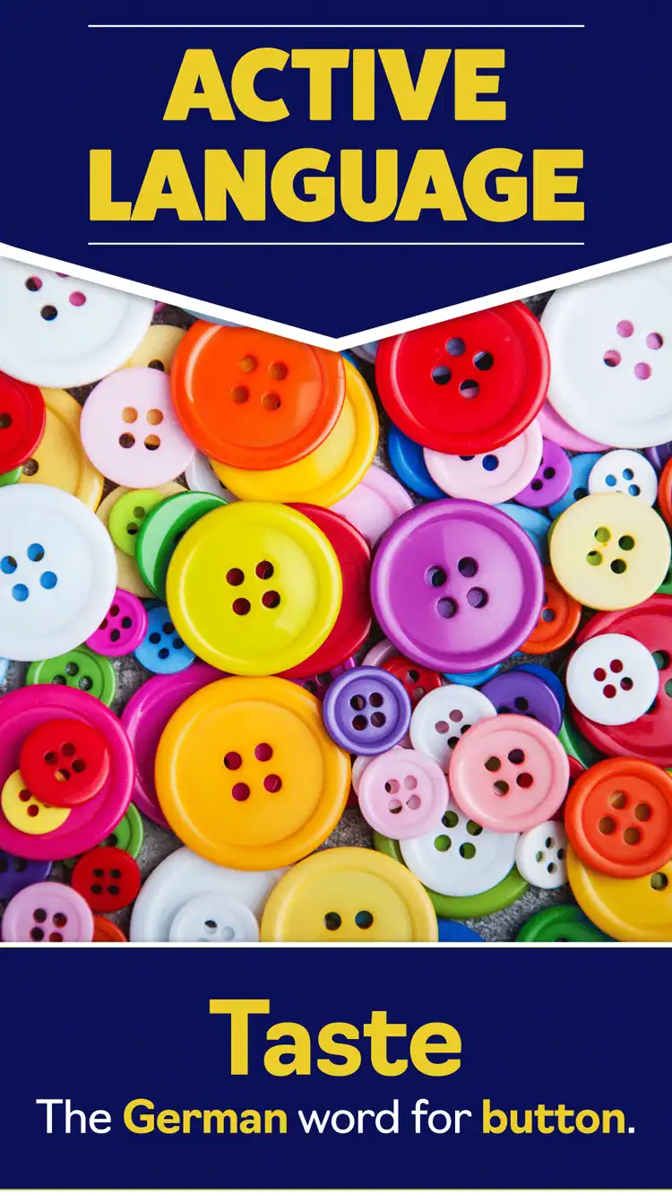 Language Learning  Button