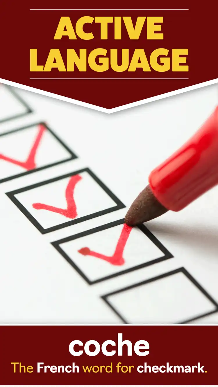 Language Learning  Checkmark