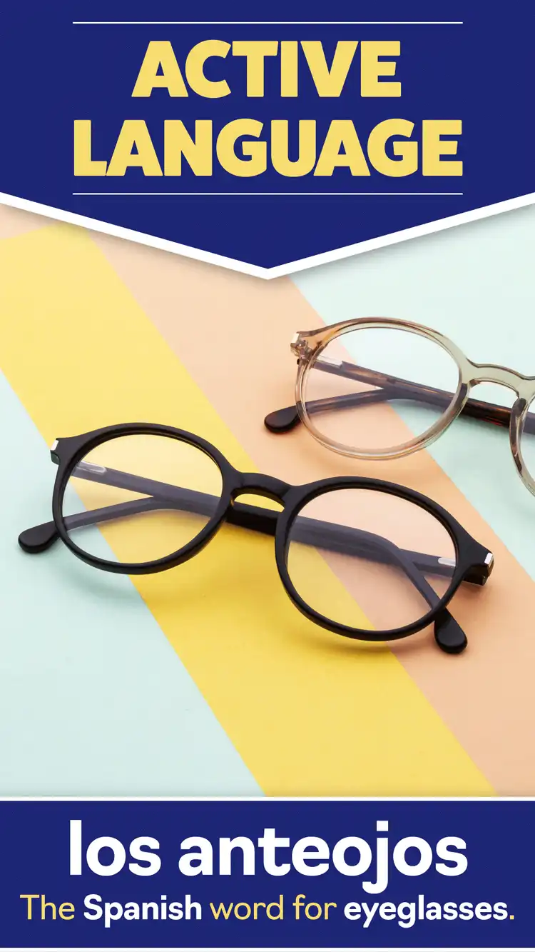 Language Learning  Eyeglasses