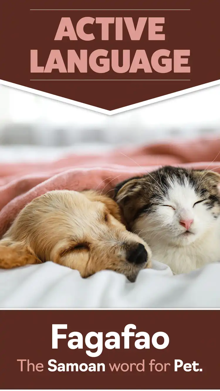 Language Learning  Fagafao Pet