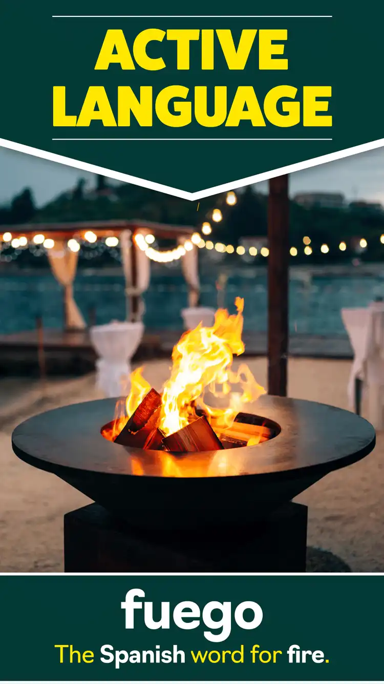 Language Learning  Fire