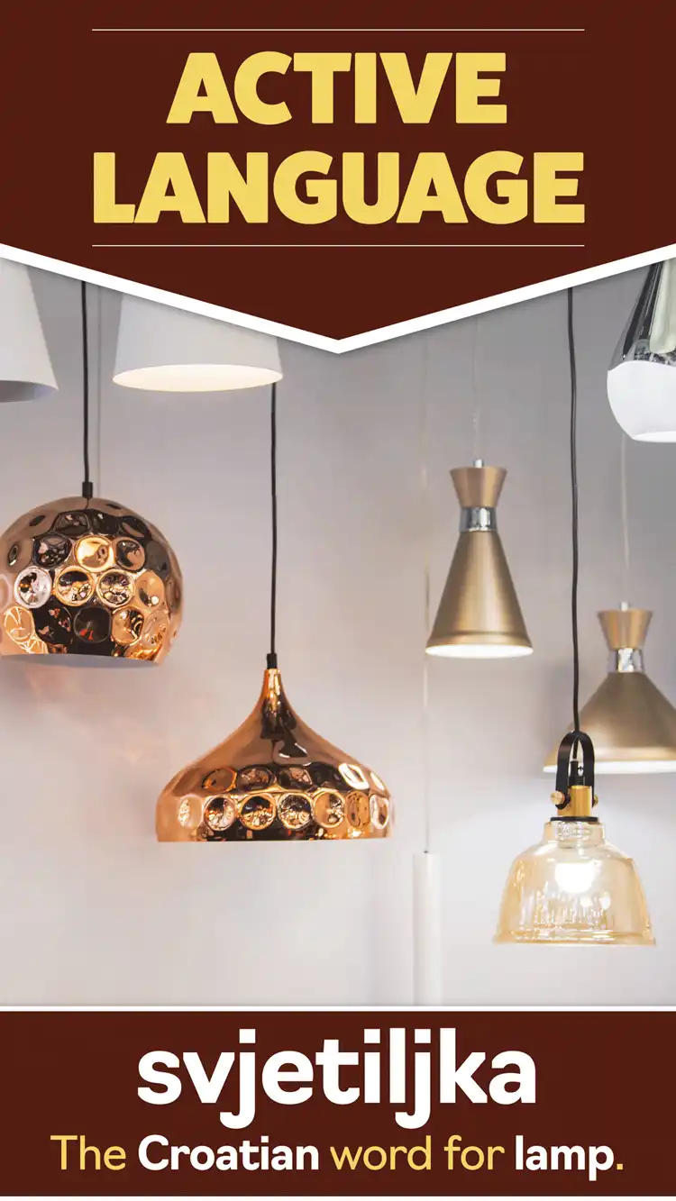 Language Learning  Lamp