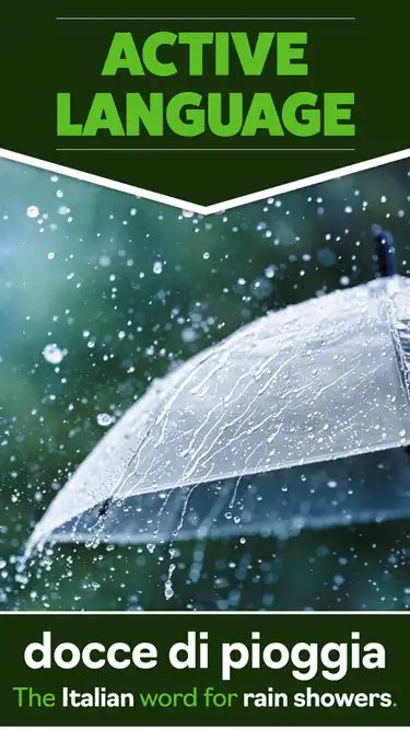 Language Learning  Rain Showers