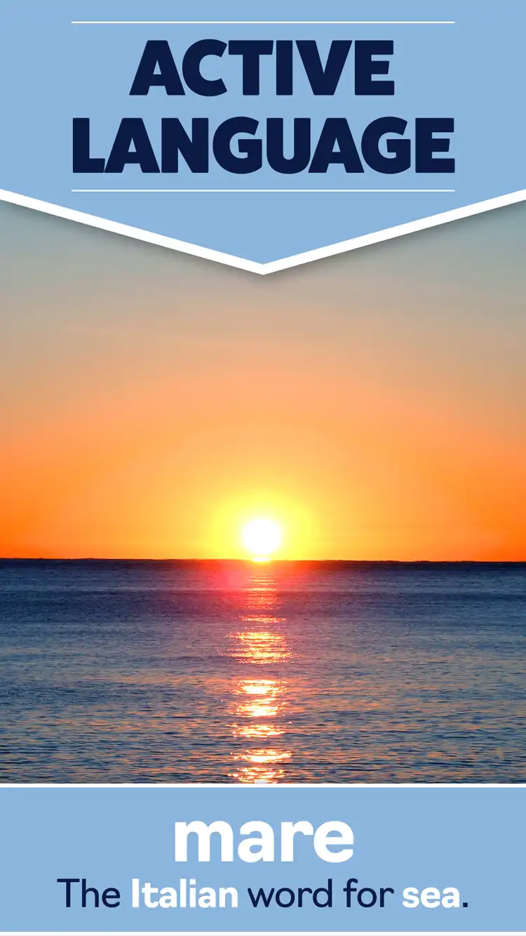 Language Learning  Sea