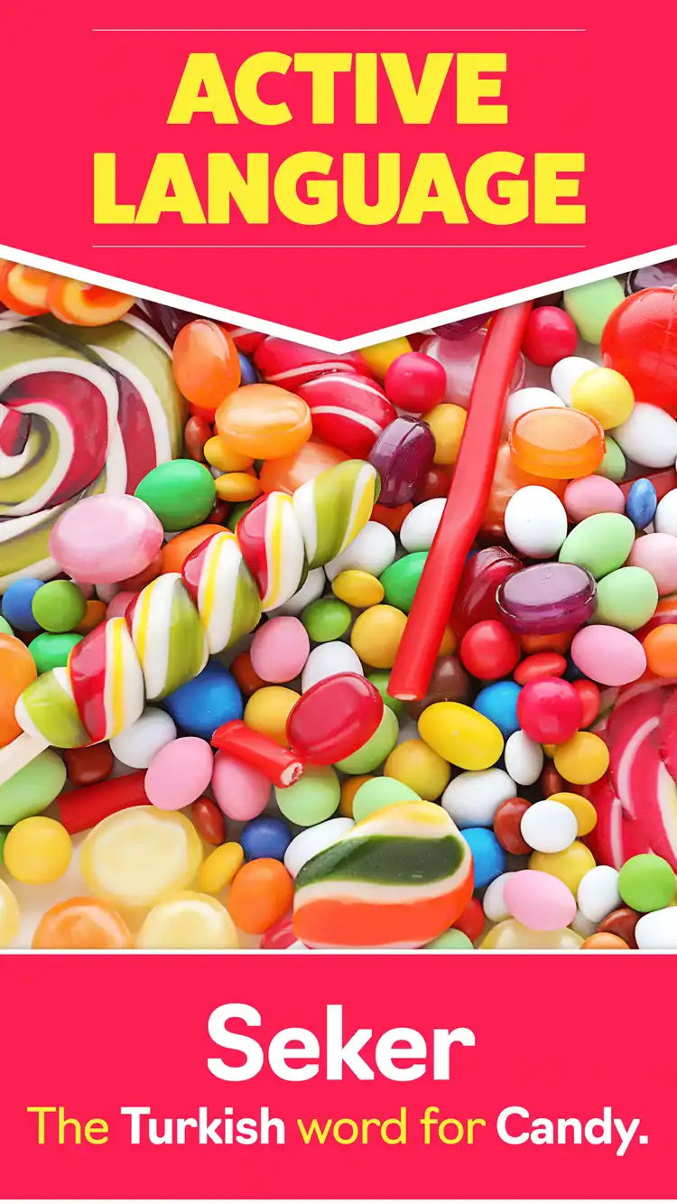 Language Learning  Seker Candy