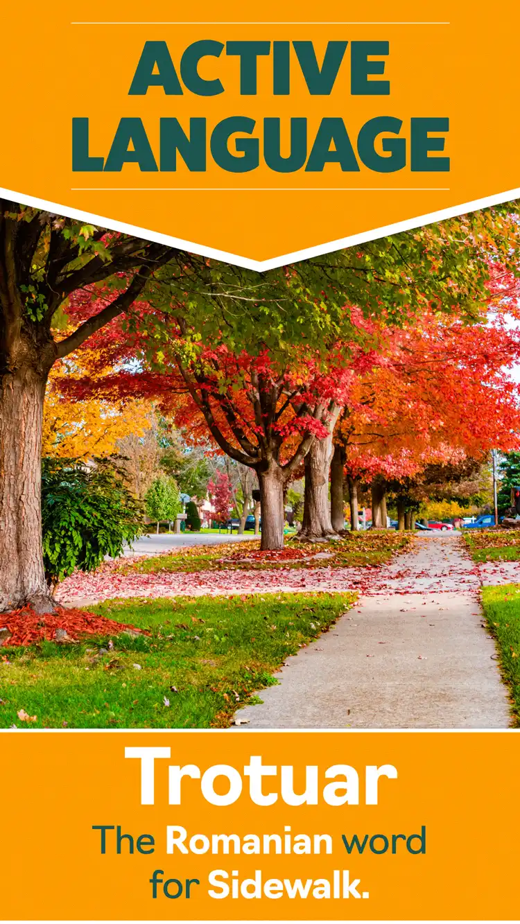 Language Learning  Trotuar Sidewalk