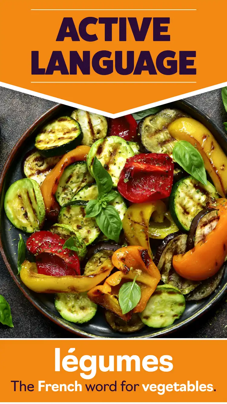 Language Learning  Vegetables