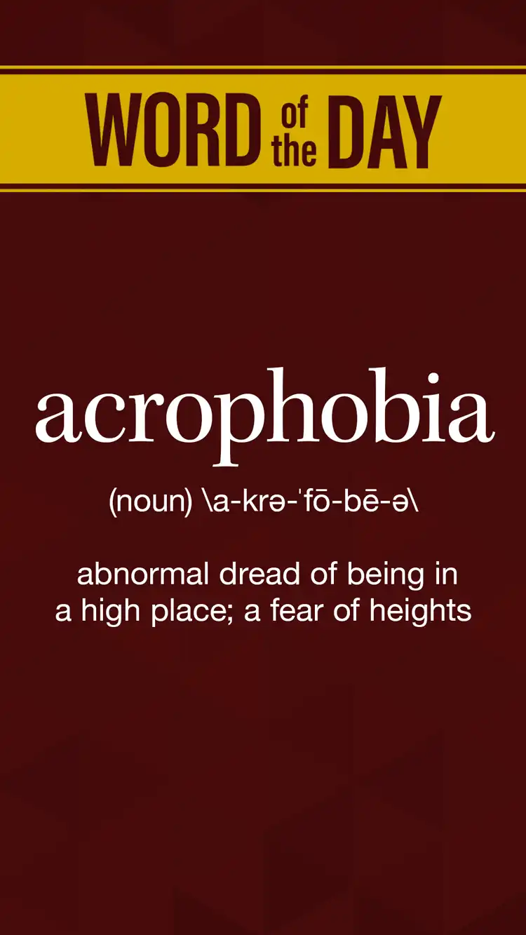 Wot D  Acrophobia