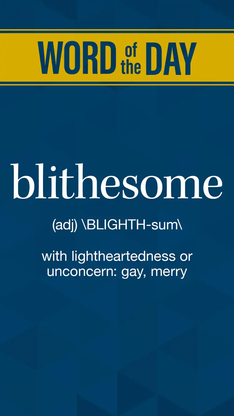 Wot D  Blithesome