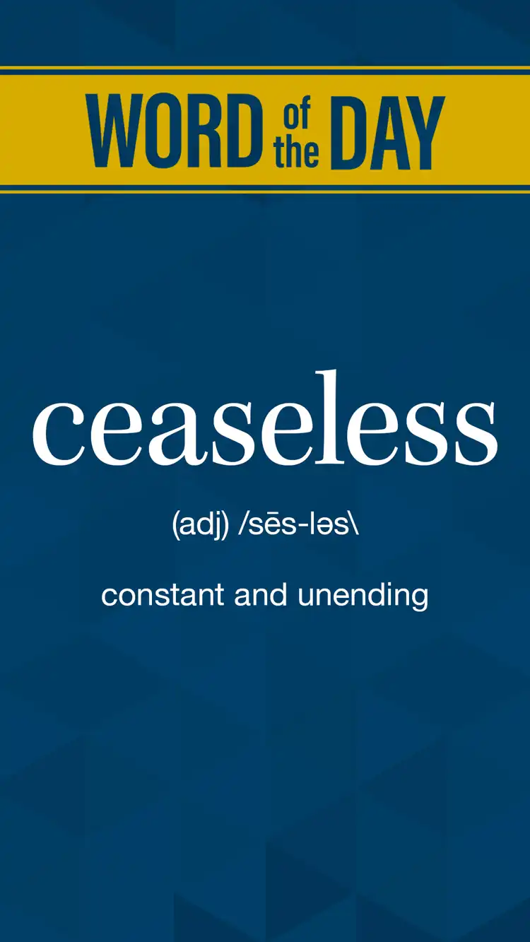 Wot D  Ceaseless