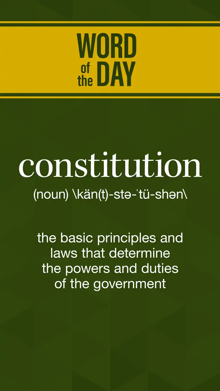 Wot D  Constitution