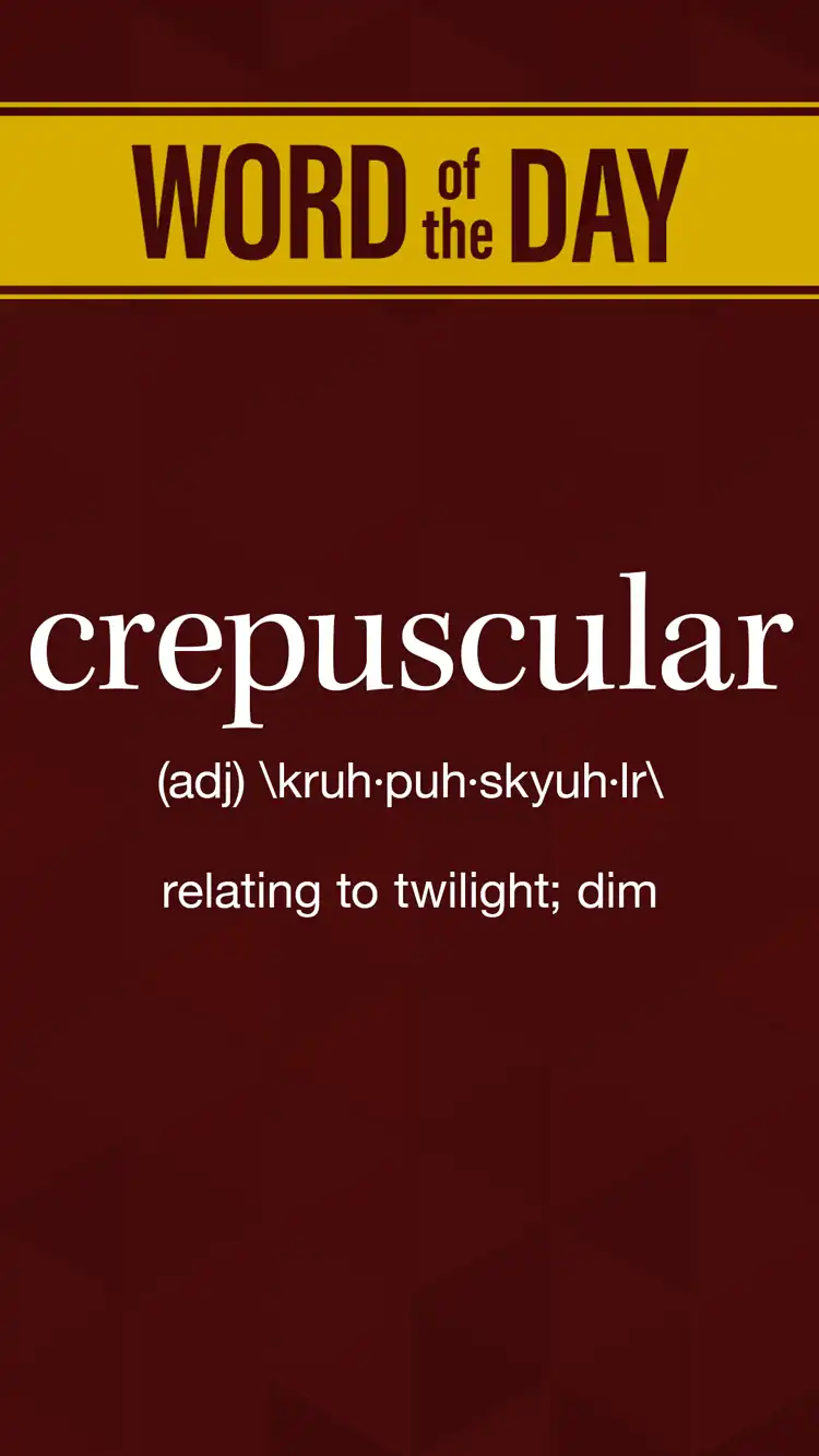 Wot D  Crepuscular