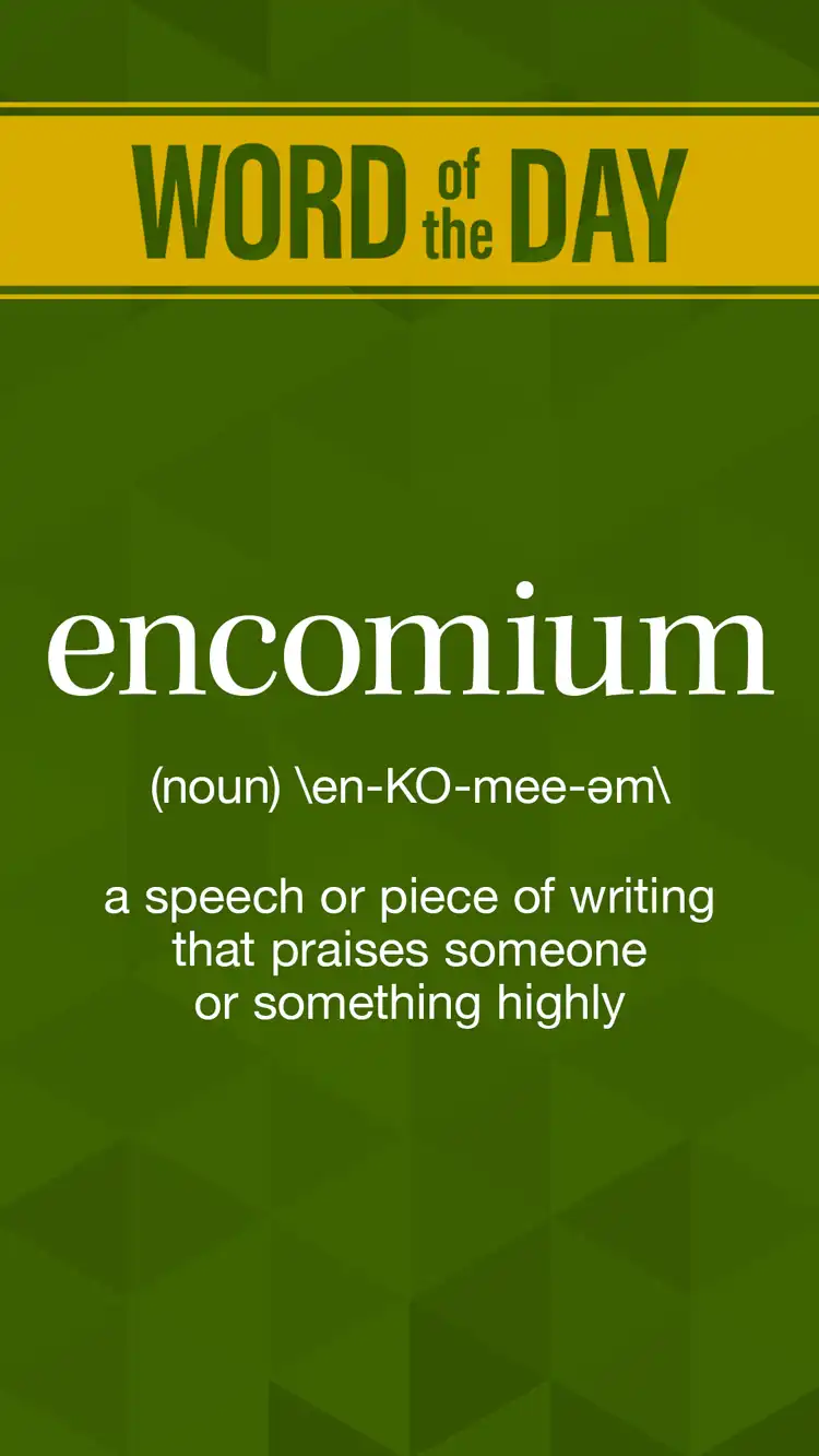 Wot D  Encomium