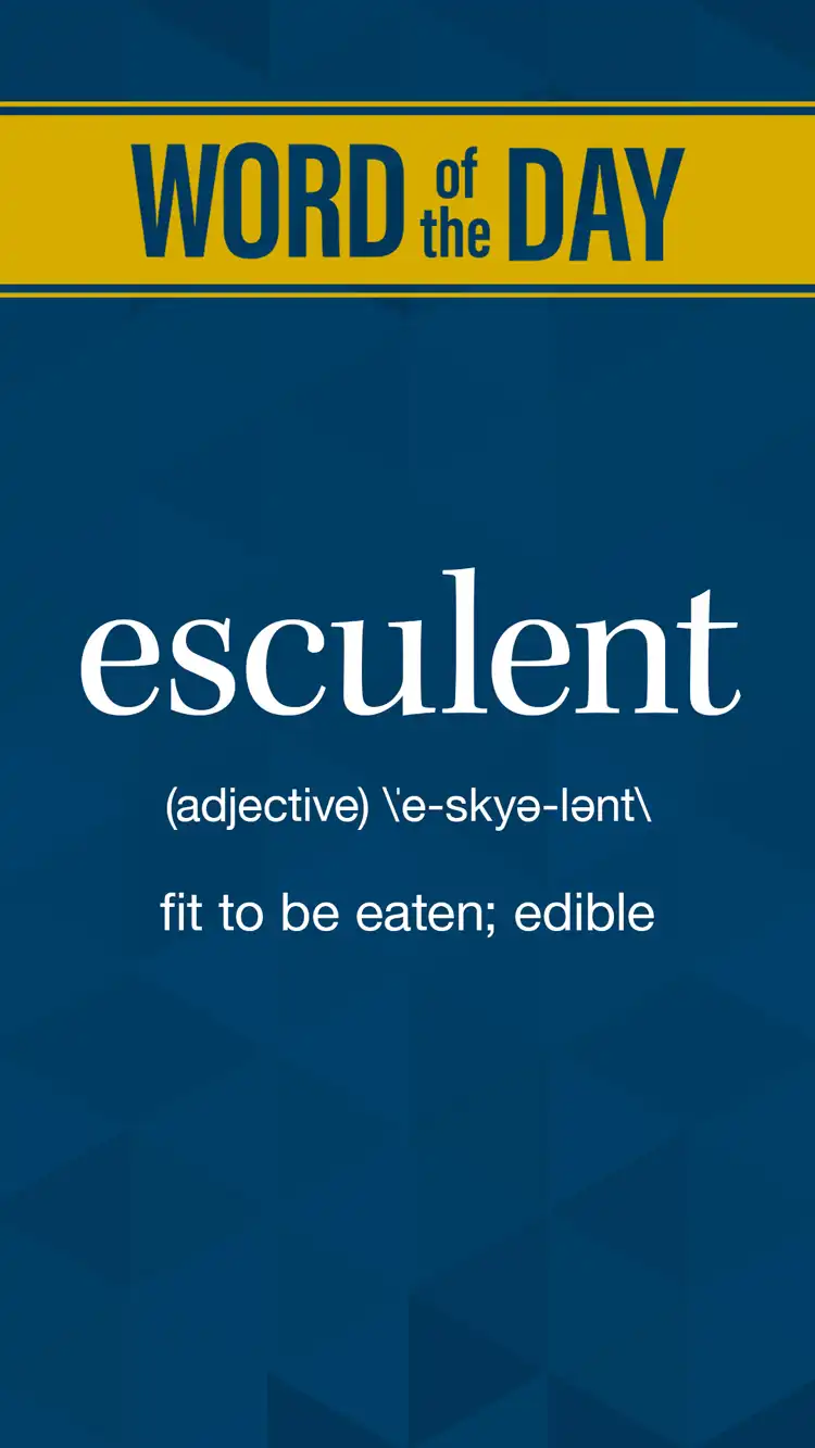 Wot D  Esculent