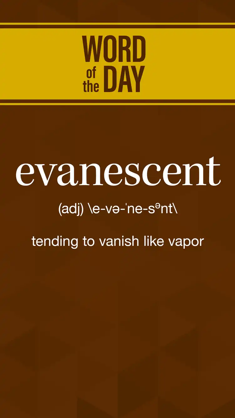 Wot D  Evanescent