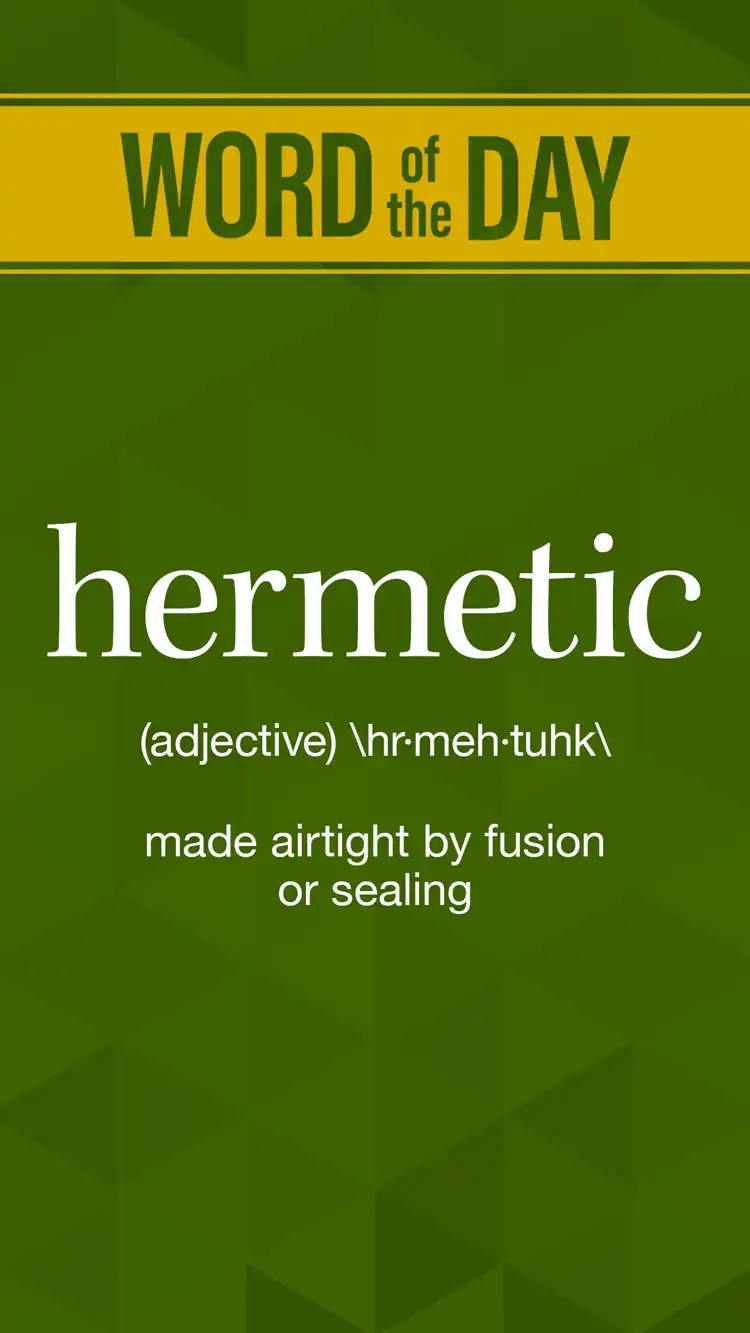 Wot D  Hermetic