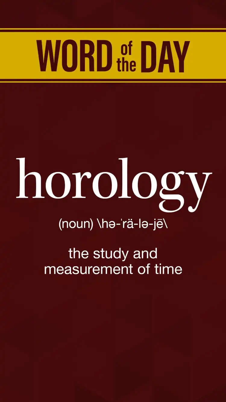 Wot D  Horology