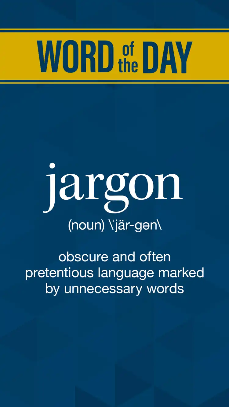Wot D  Jargon