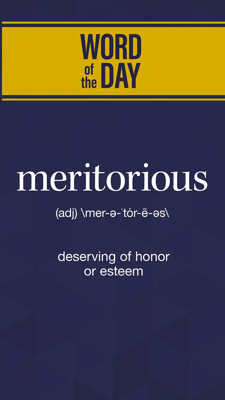 Wot D  Meritorious