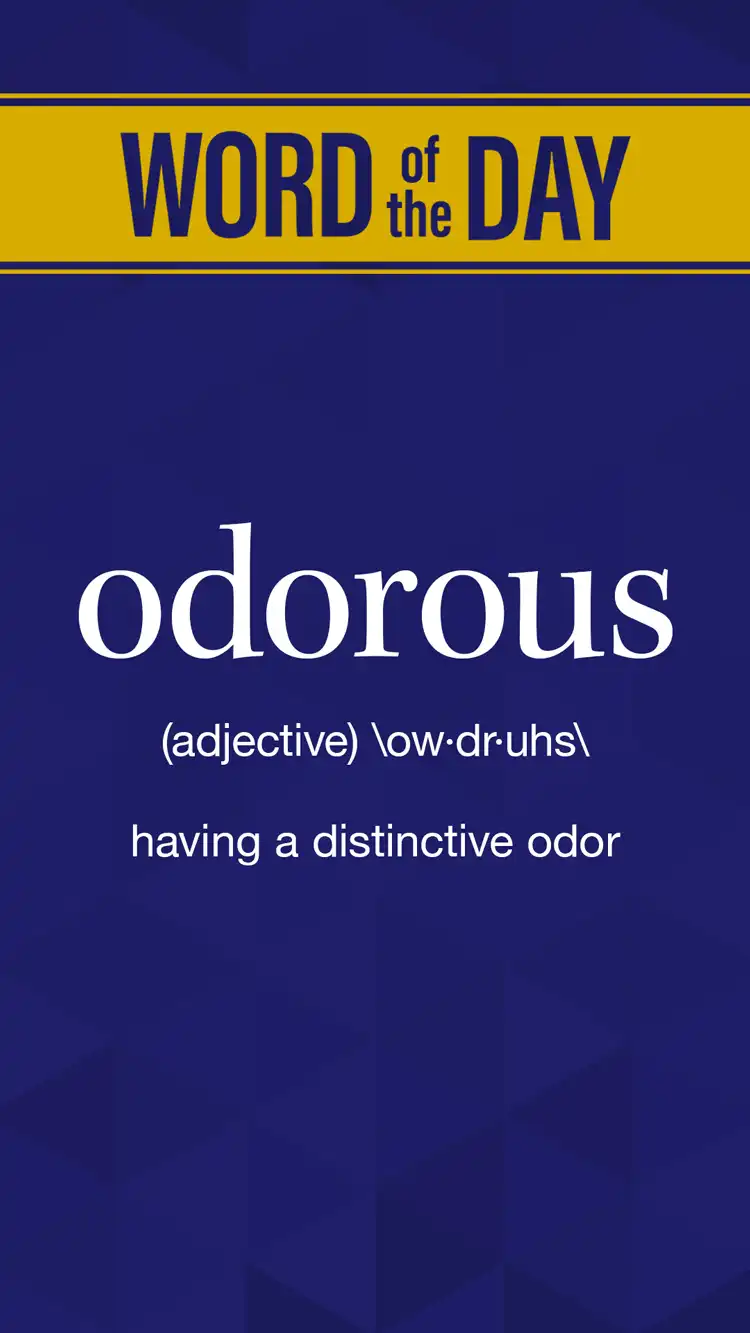 Wot D  Odorous
