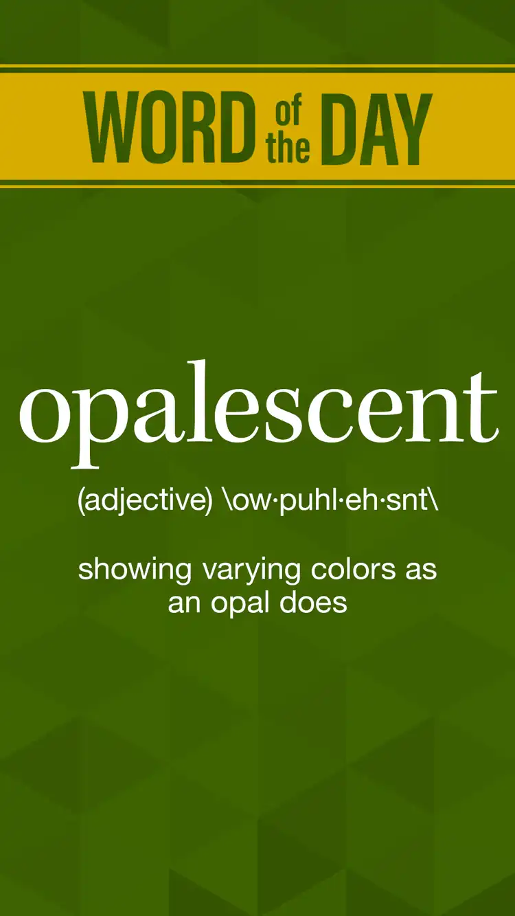 Wot D  Opalescent