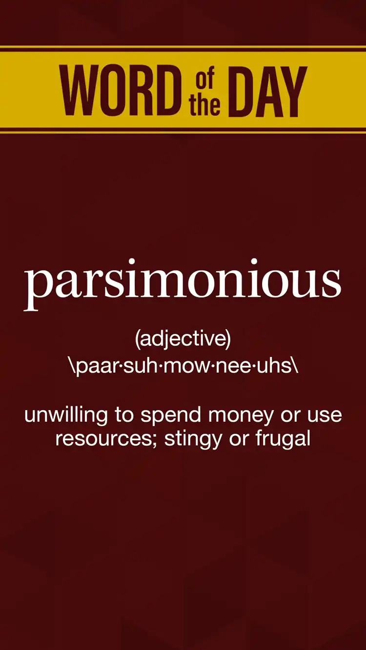Wot D  Parsimonious