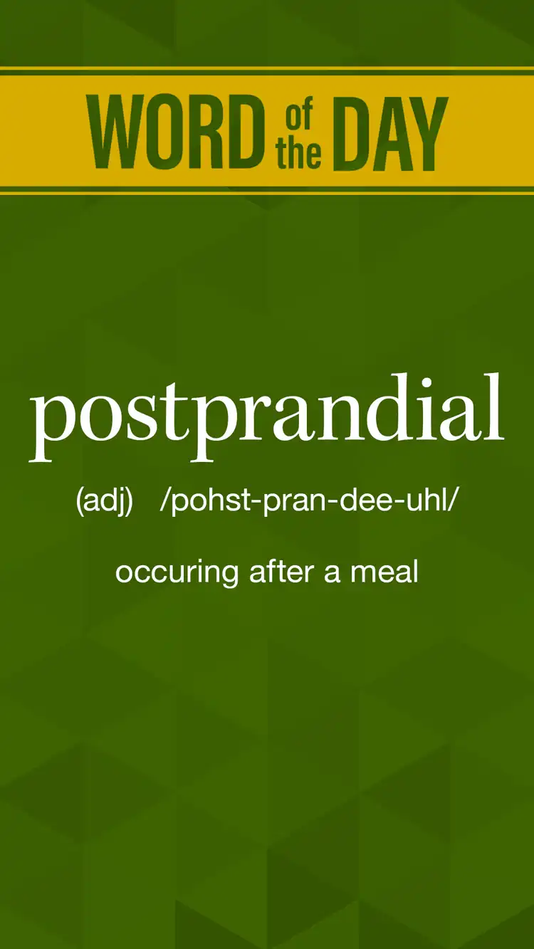 Wot D  Postprandial