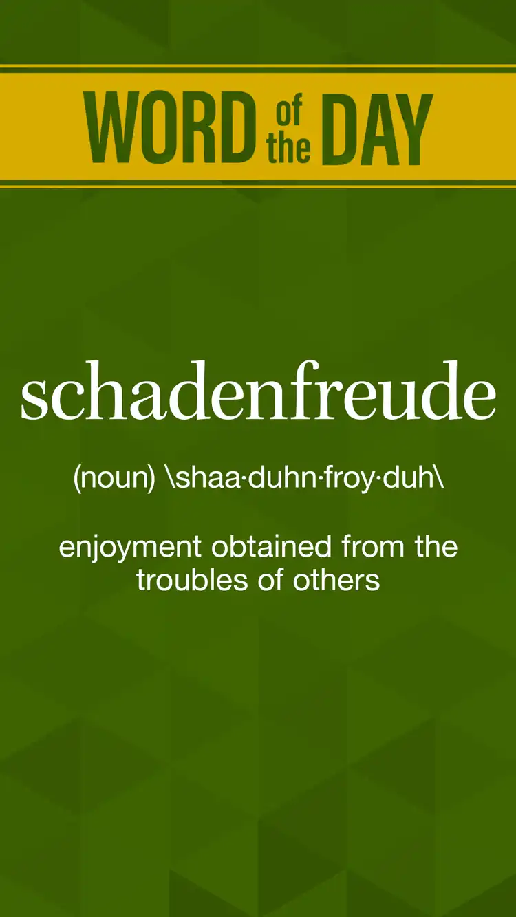 Wot D  Schadenfreude