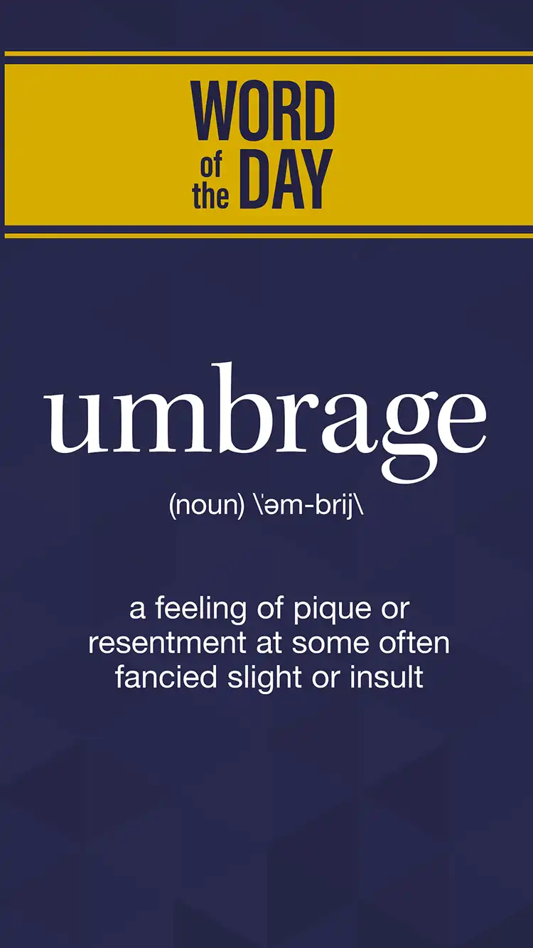 Wot D  Umbrage