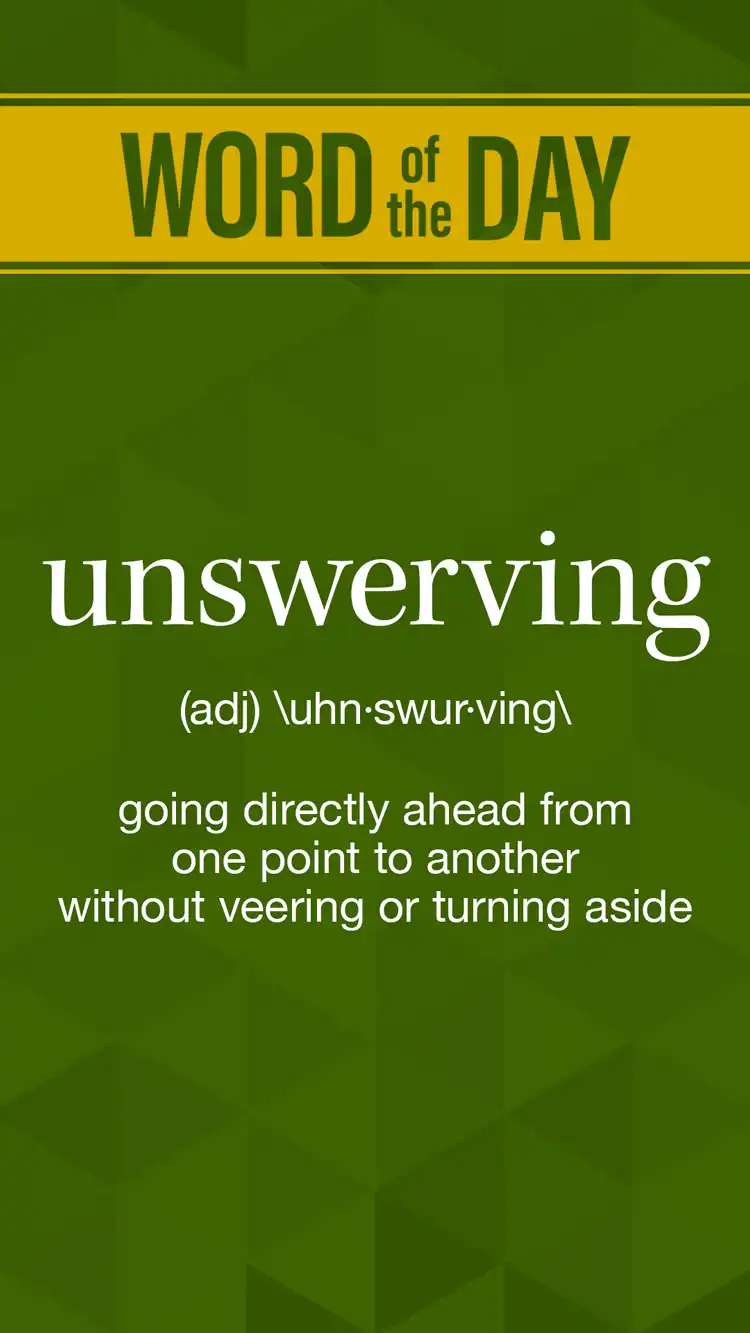 Wot D  Unswerving
