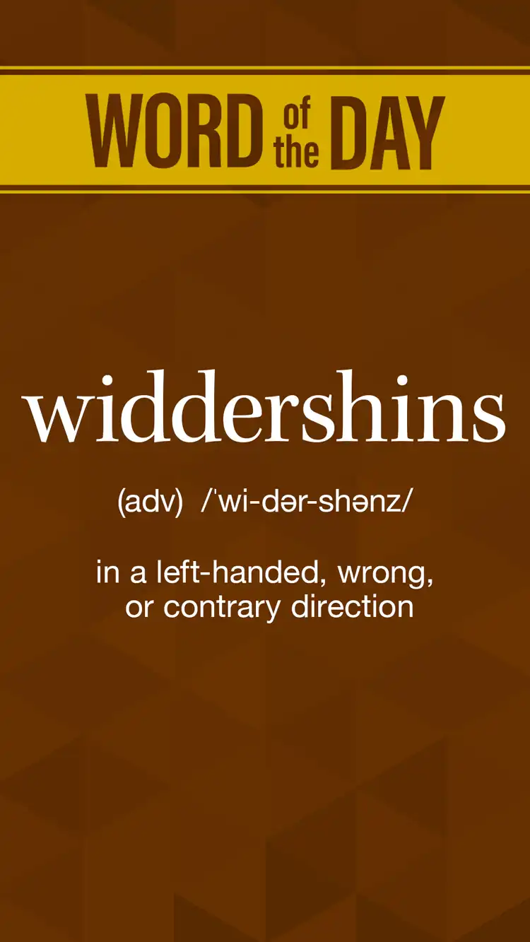 Wot D  Widdershins