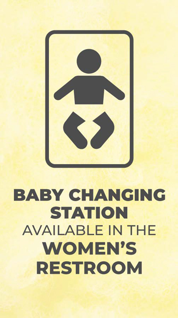 Changing Station  Womens Restroom