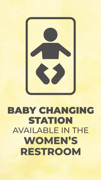 Changing Station  Womens Restroom