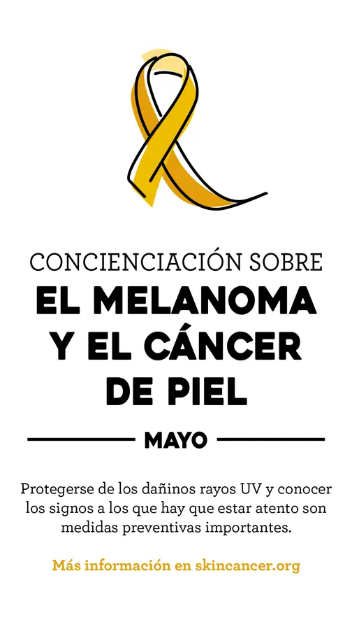 May  Skin Cancer Awareness