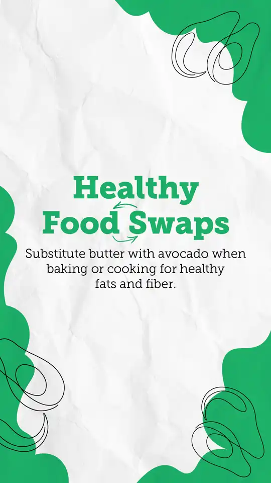 Healthy Food Swaps  Avocados