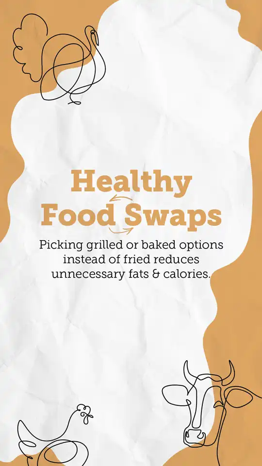 Healthy Food Swaps  Grilled Or Baked