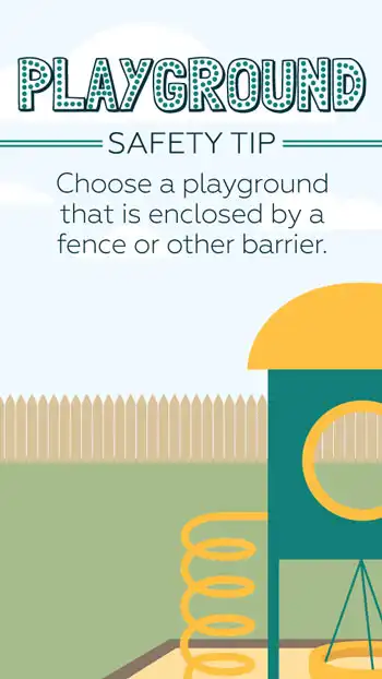 Tip  Playground Safety  Barrier