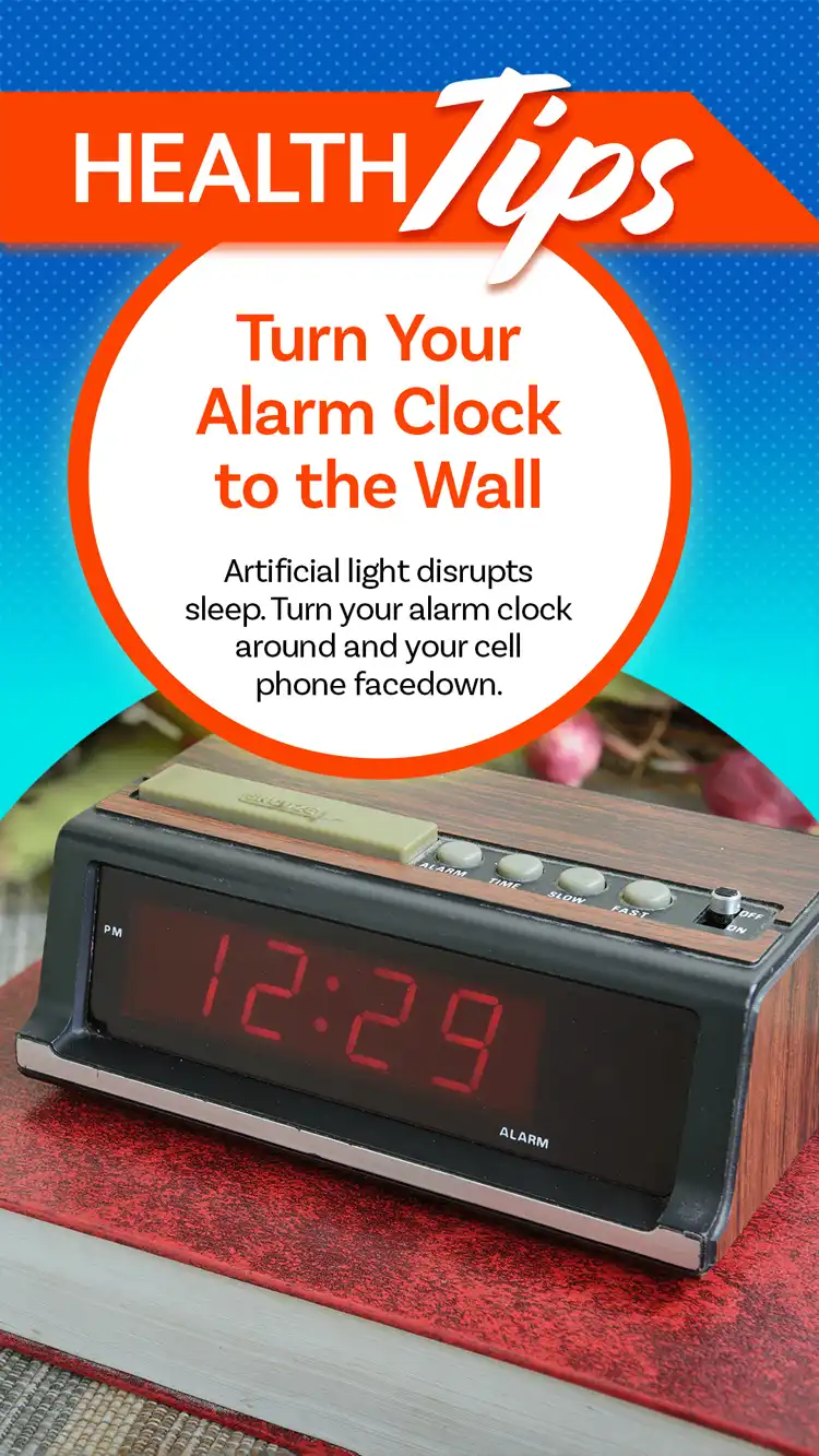 Health Tips  Alarm Clock