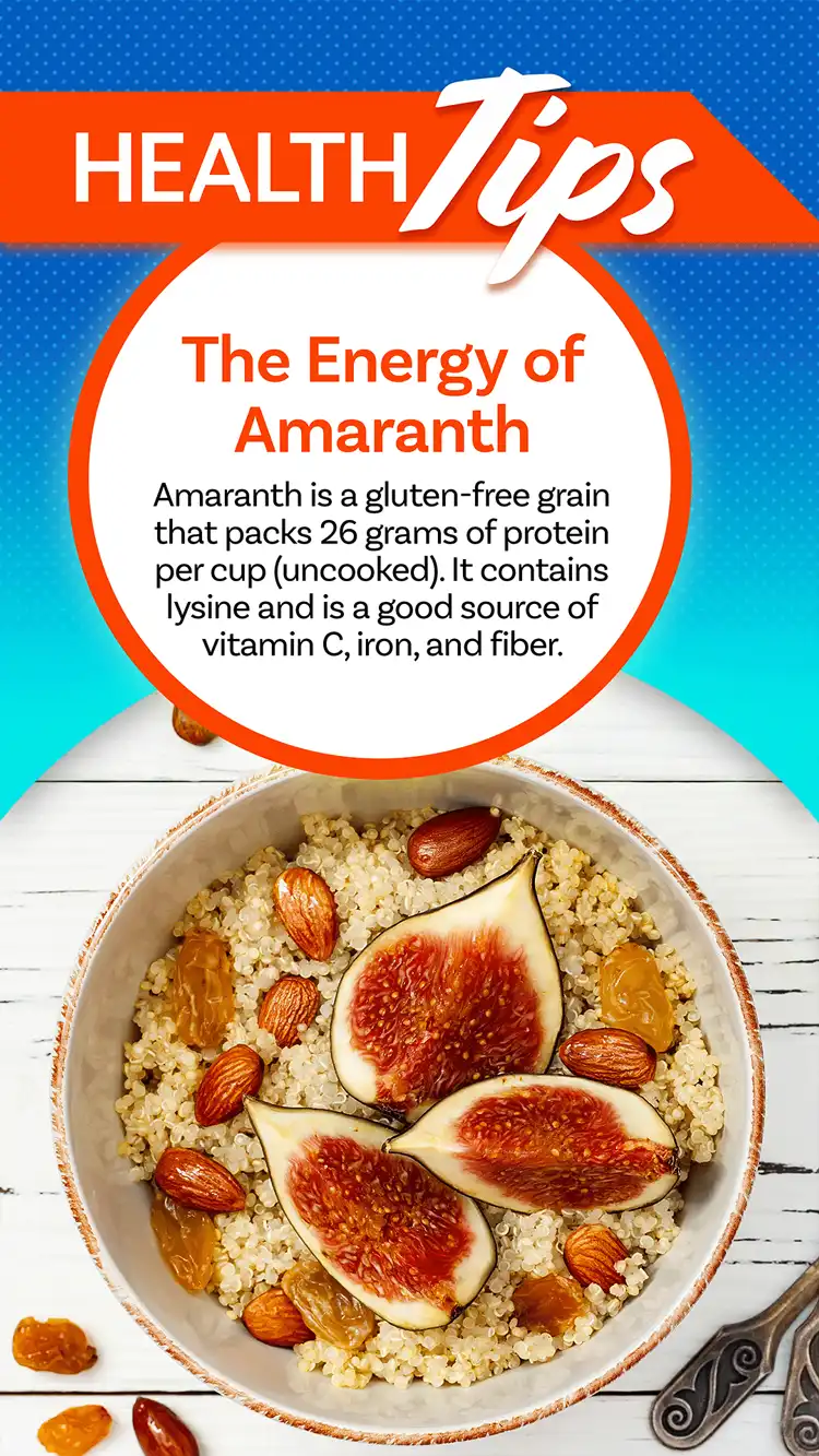 Health Tips  Amaranth