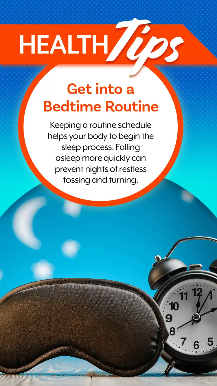 Health Tips  Bedtime