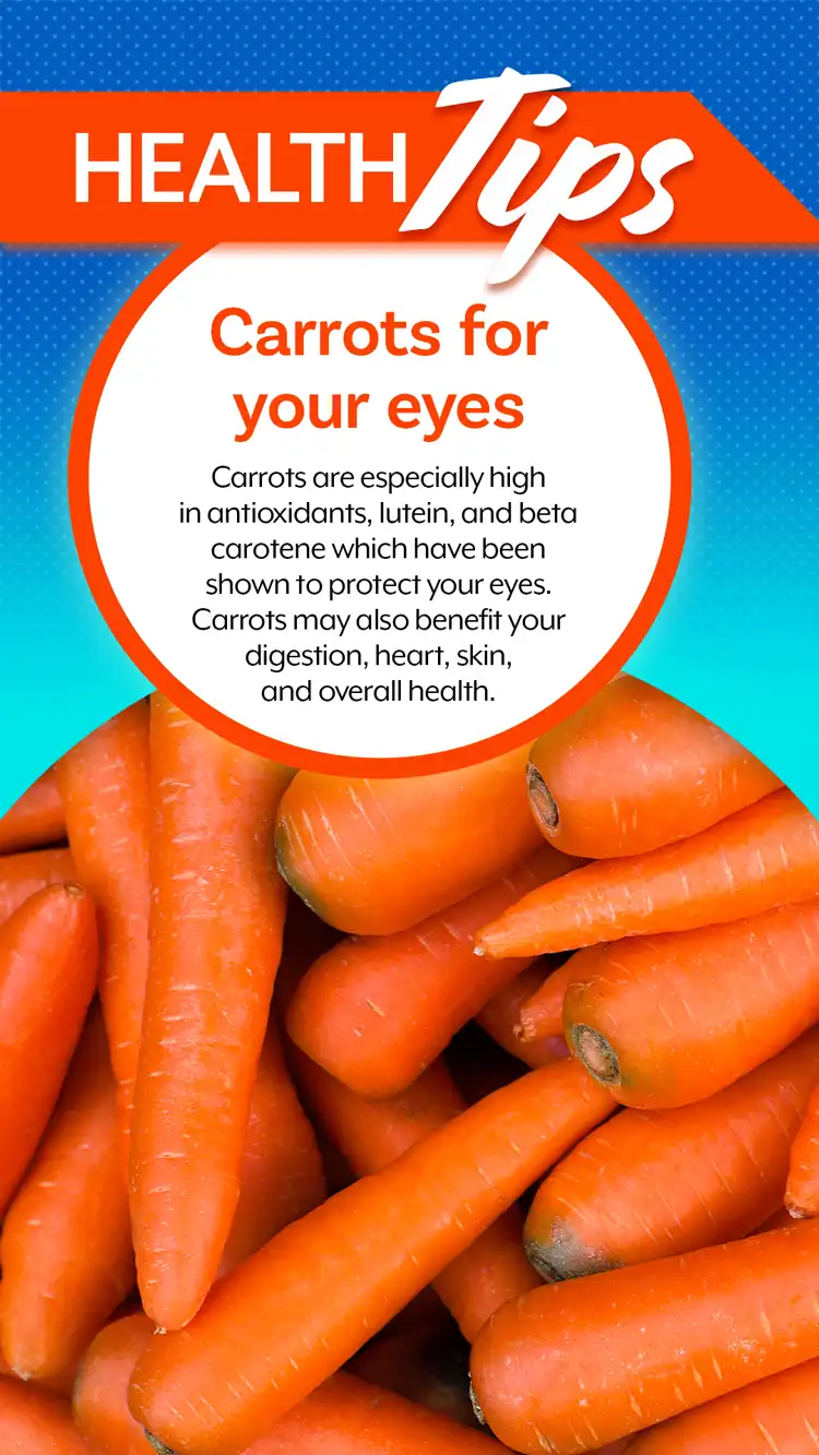 Health Tips  Carrots
