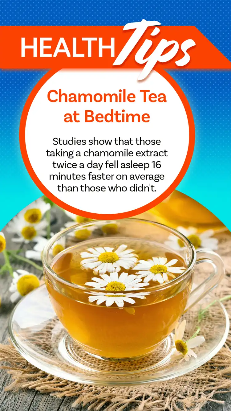 Health Tips  Chamomile Tea