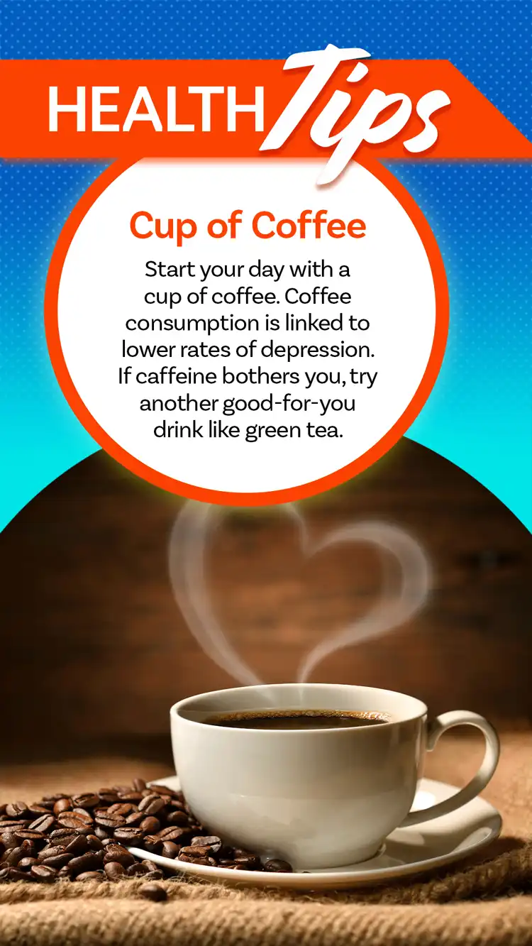 Health Tips  Coffee Cup