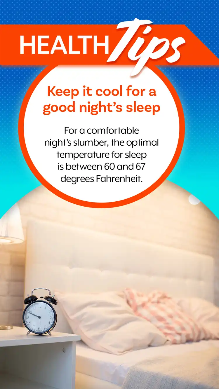 Health Tips  Cool Sleep