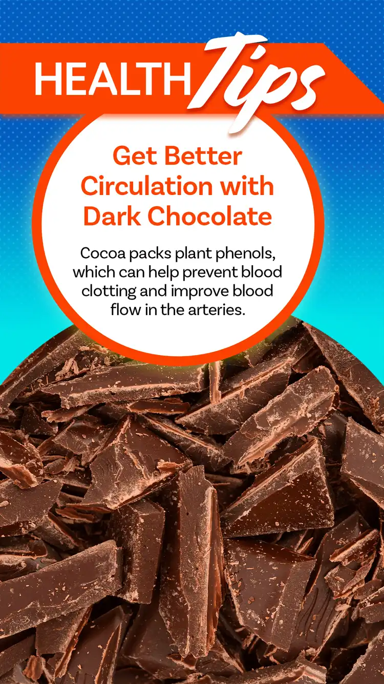 Health Tips  Dark Chocolate