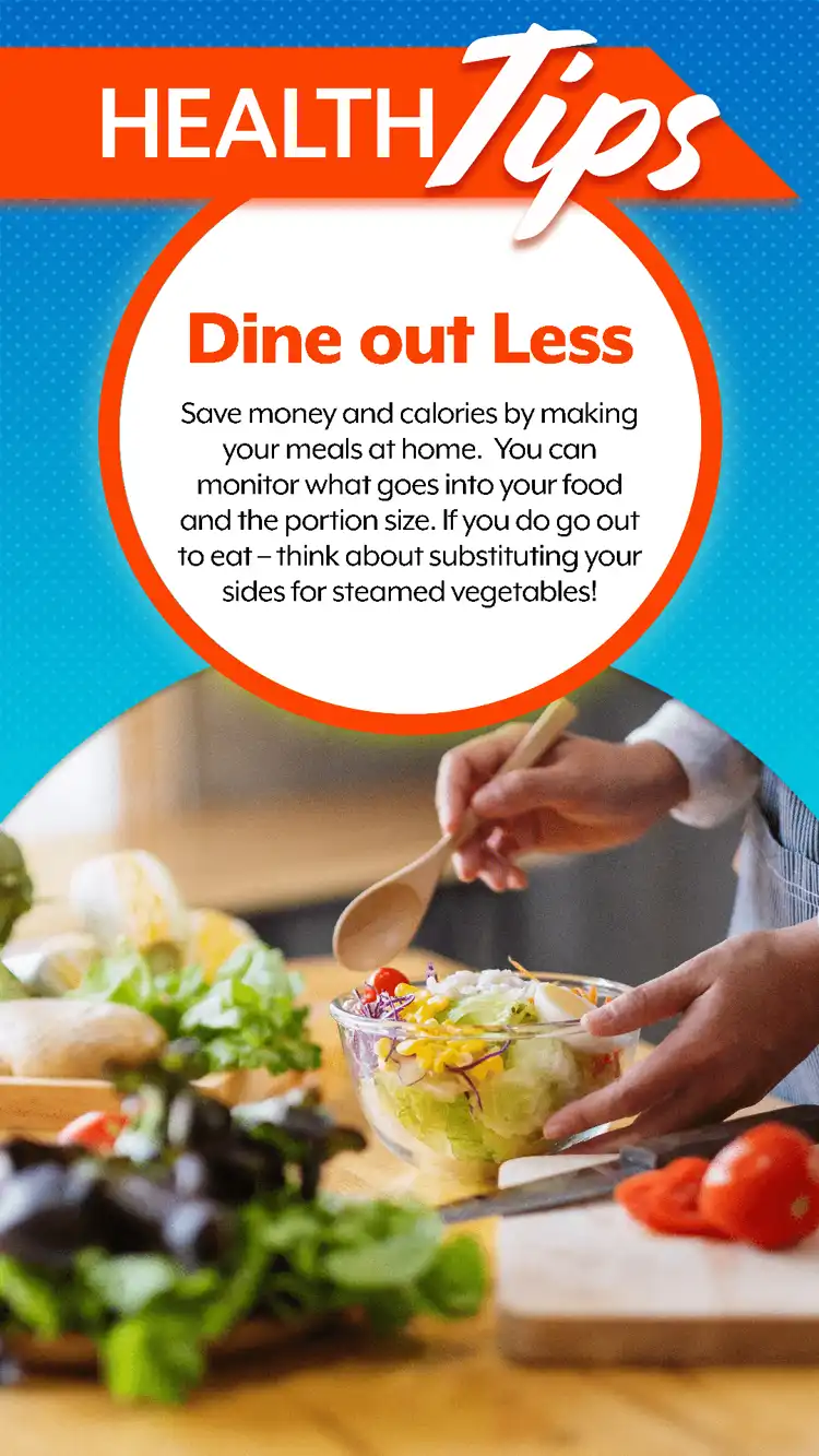 Health Tips  Dine In