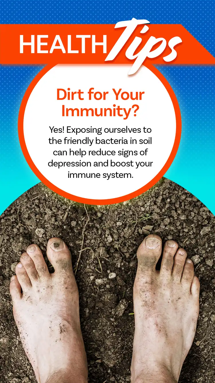 Health Tips  Dirt